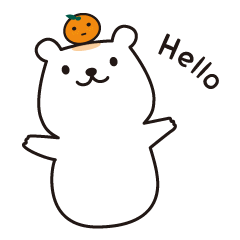 Chewy bear with Orange (English)