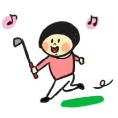 Golf stickers for golf lovers