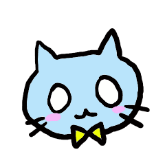 青色猫の白目ちゃん Line スタンプ Line Store