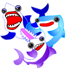 Kawaii Cool Shark