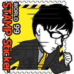 Stamp Sticker (WORLD 99)