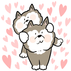 チワワのペコ ハートいっぱいのスタンプ Lineクリエイターズスタンプ Stamplist