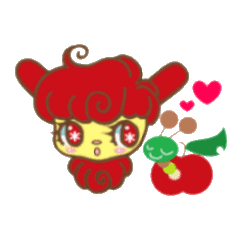 りんごうさぎのスタンプ Line スタンプ Line Store りんごうさぎのスタンプ Line スタンプ Line Store