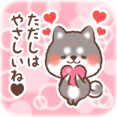 Love Sticker to Tadashi from Shiba 3