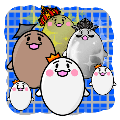 つるつるたまごちゃんと煮たまごちゃん Line スタンプ Line Store つるつるたまごちゃんと煮たまごちゃん Line スタンプ Line Store