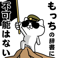 "MOCCHI"name/Military cat