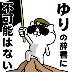 "YURI"name/Military cat