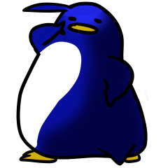 Carefree penguin