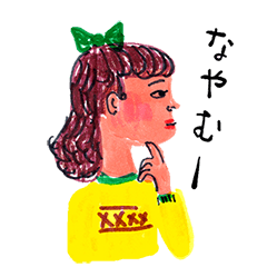 Illustrator Ayumi Shimoda's Sticker