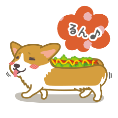 Hot dog-Corgi