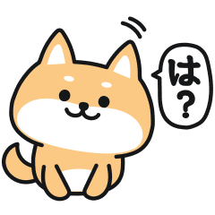 Sharp Tongue Shiba Inu Line Stickers Line Store