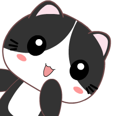 Tuxedo Cat 2 :Animated