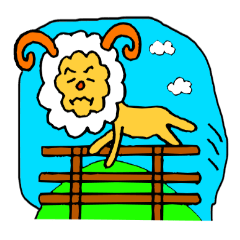 羊のひーさん。