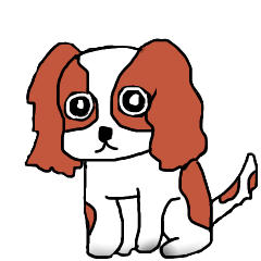 Cavalier King Charles Spaniel stickers