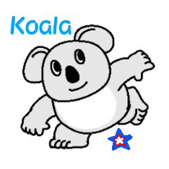 Cute koala Sticker