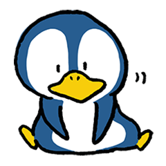 Vague penguin