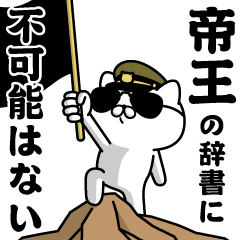 "TEIOU"name/Military cat