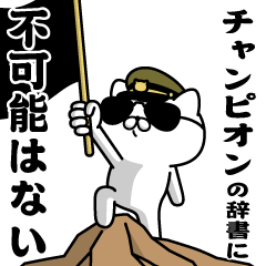 "Champion"name/Military cat