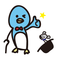 penguin...mouse...