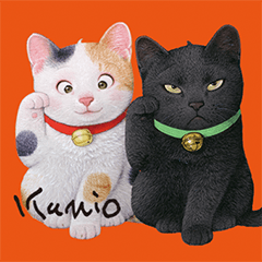 Kunio Sato's Beckoning Cats