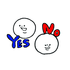 YES☆NO意思表示 - LINE スタンプ | LINE STORE