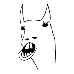 Llama with buckteeth