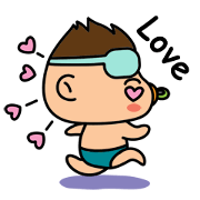 "V" the Pacifier Baby "V" the Pacifier Baby