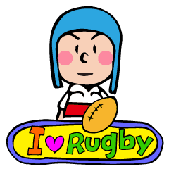 Morichan S Rugby Boy 2 Line Stickers Line Store