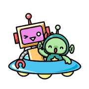 Robot and Alien Robot and Alien