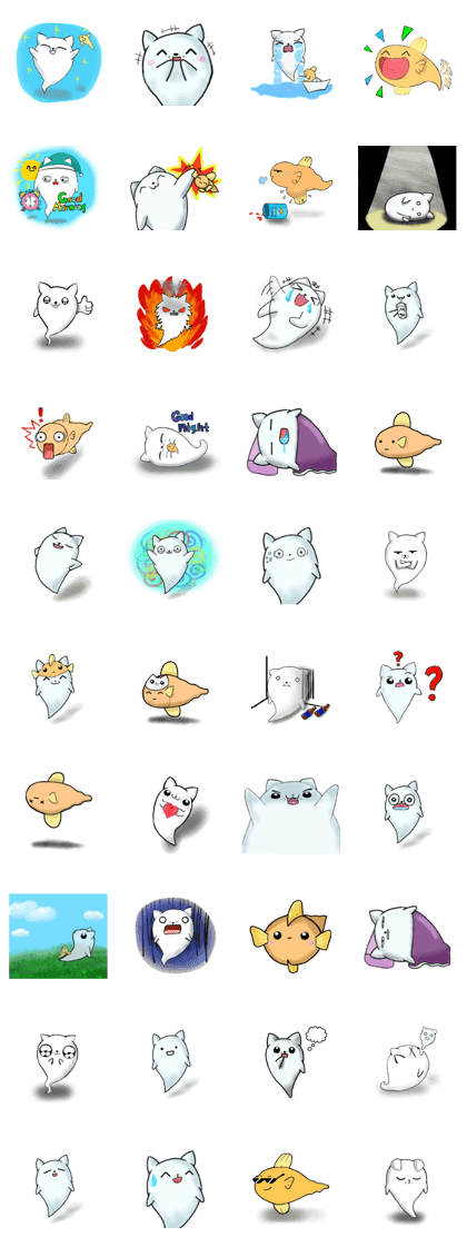 The ghost buddies: Crawly & Bubble The ghost buddies: Crawly & Bubble