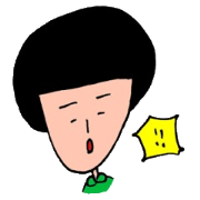 My mum's drawing simple stamp