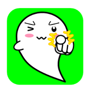 White ghost sticker vol.2