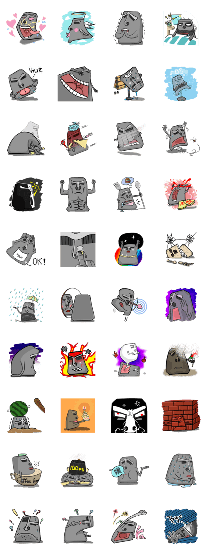 A stoneman comes from nowhere