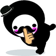 Cute Black beard The second