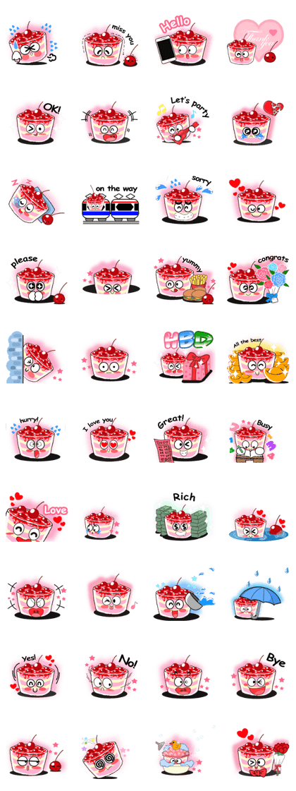 Smile Cupcake by Viccvoon Studio Smile Cupcake by Viccvoon Studio