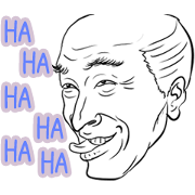 Funny face sticker(Man) vol.4 Funny face sticker(Man) vol.4