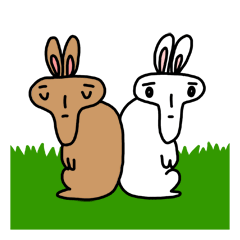 陰気うさぎ Line スタンプ Line Store