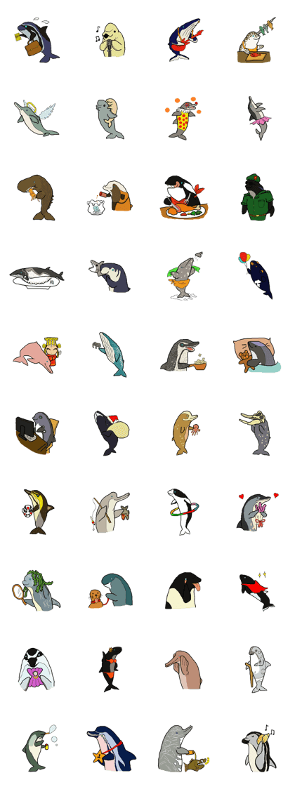 We are whale and dolphin We are whale and dolphin