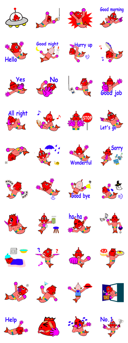 Taizo(red snapper)English ver. Taizo(red snapper)English ver.