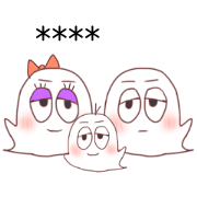 Ghost motimoti stamp