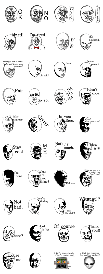 This is a face.(English version) This is a face.(English version)