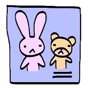 usagi to kuma kumaVer. usagi to kuma kumaVer.