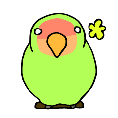 Kozakura-san a Peach-faced Lovebird