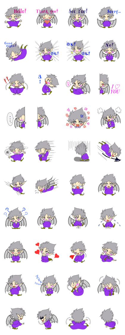 Devil of a cute child Devil of a cute child