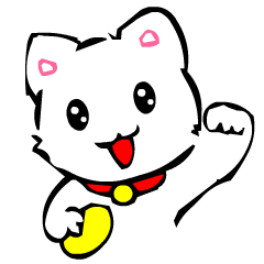 TomoQ's Kawaii White Cat