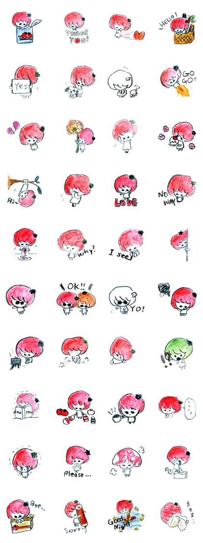 Kawaii tomato-chan Kawaii tomato-chan