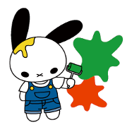 Coco rabbit sticker