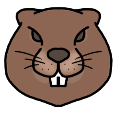 beaver stickers_sunoob.