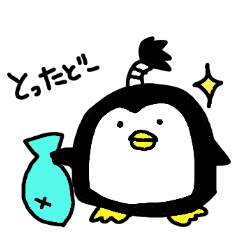 Topknot Penguin(Japanese style)1st