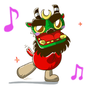 St. Dragon Usioni Sticker St. Dragon Usioni Sticker